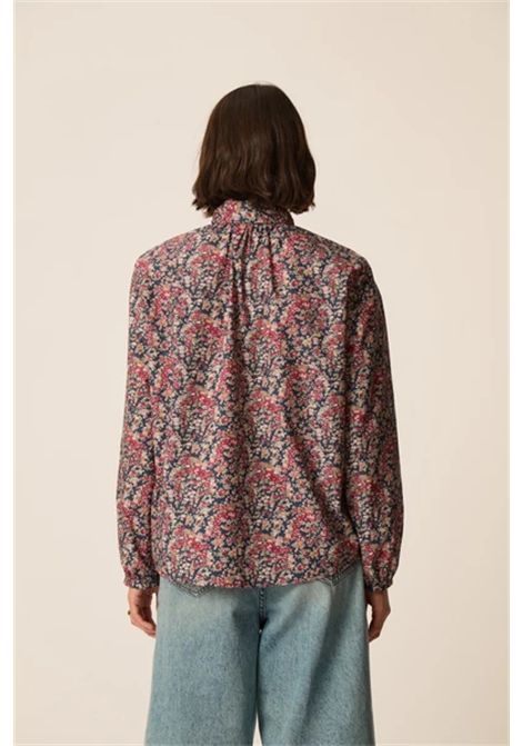 Des Petits Hauts Women's Rainbow Taya Liberty Floral Print Cotton Blouse Des Petits Hauts |  | 1H260442IM331